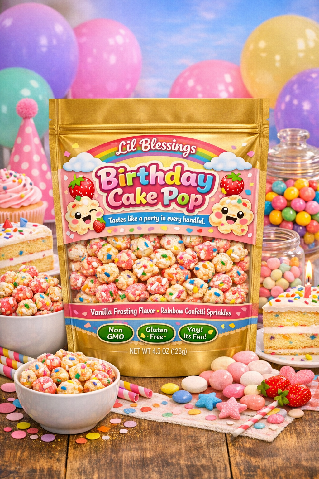 🎉 Birthday Cake Poporn (NEW)