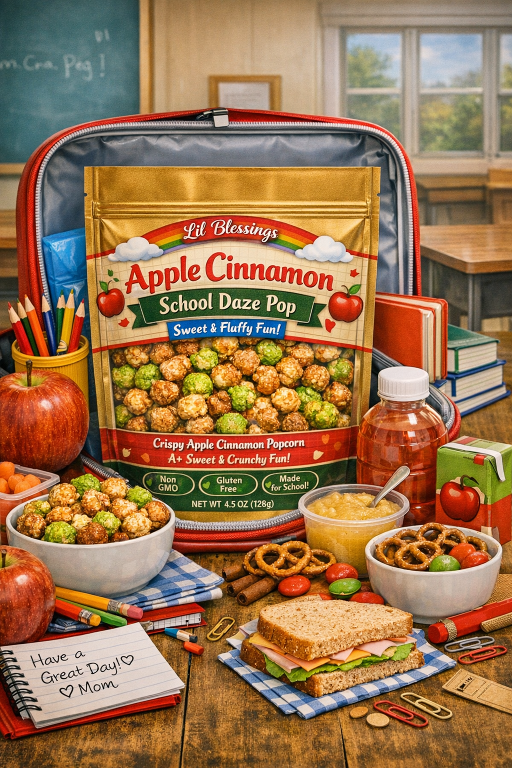 🍎 Apple Cinnamon School Daze Pop