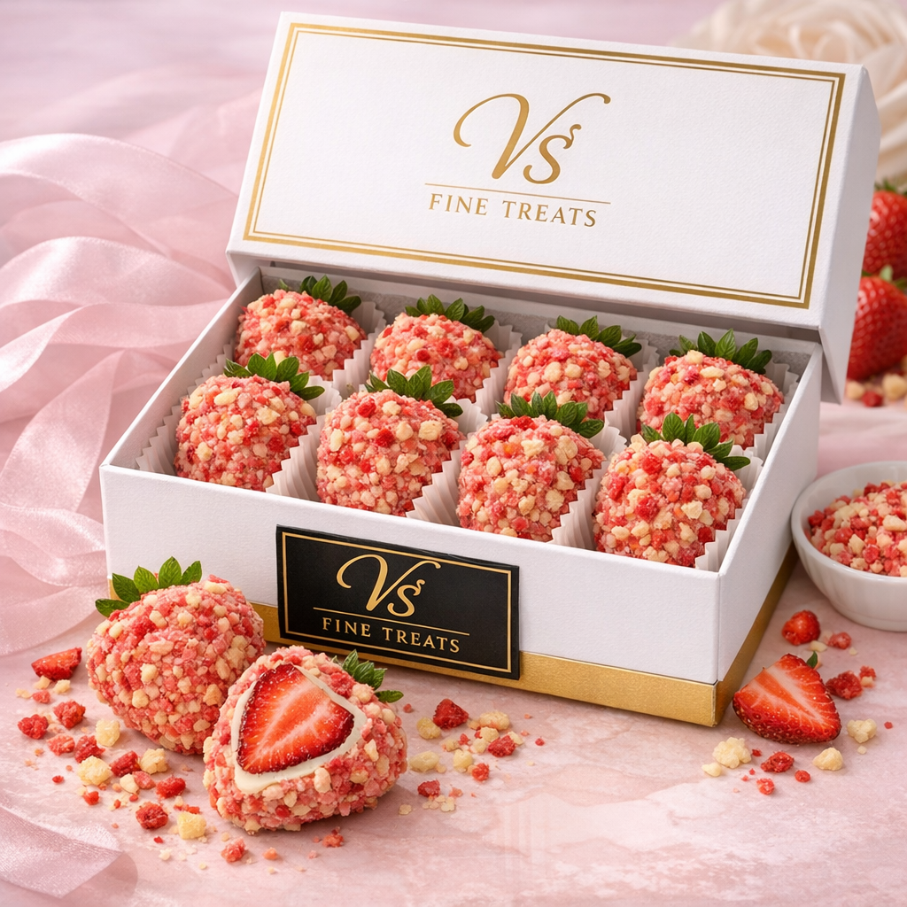 🍓✨ Strawberry Crunch