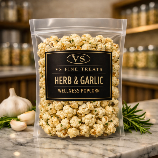 🌿Herb & Garlic Wellness Popcorn