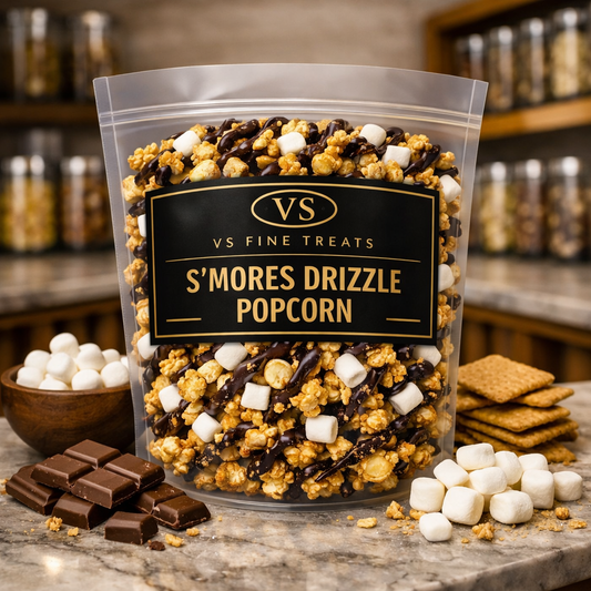 🔥 S’mores Drizzle Popcorn